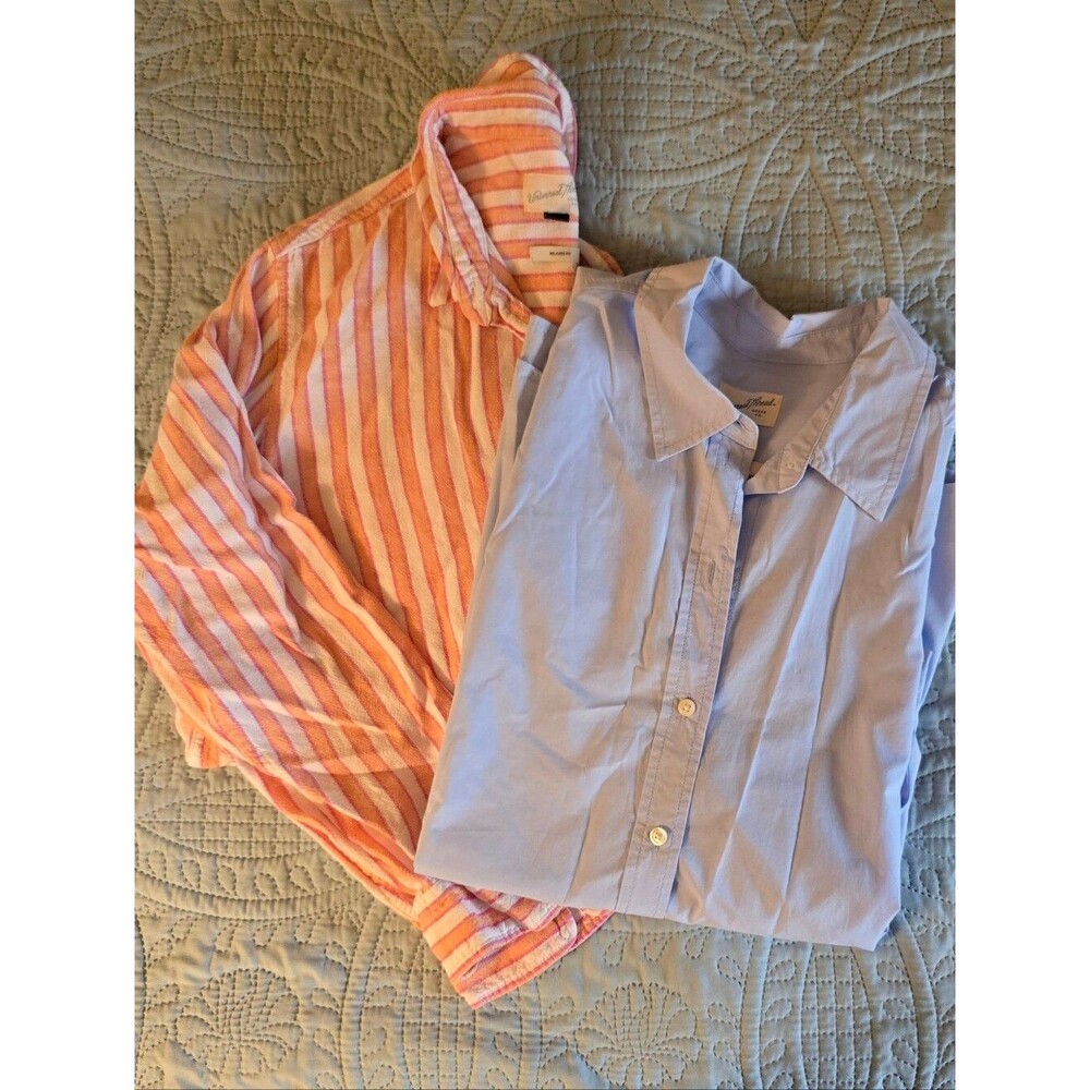 Universal Thread Light Blue Cotton Button-Down Shirt